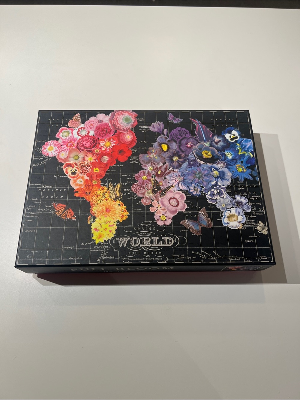 World Full Bloom Floral Puzzle